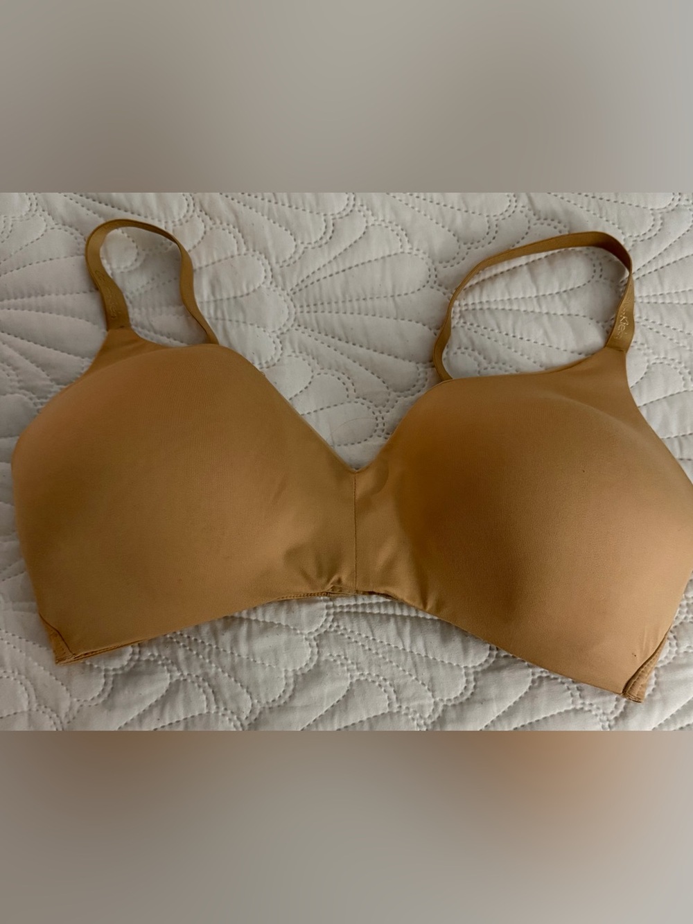 Calvin Klein Tan Seamless T-Shirt Bra